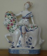 EUROPA  - Rye Pottery Figure by Wendy Johnson