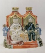 Rye Pottery - Pastoral Collection - State Occasion ht 15.5 cm 6.125in designers Tarquin Cole & Chris O' Donoghue