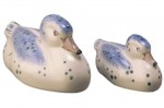 RYE DUCKS MODELLED BY WALLY COLE