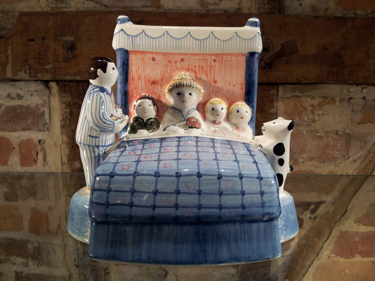 Rye Pottery Pastoral Figures - Mother's Day - Hand-painted Ceramic Figure