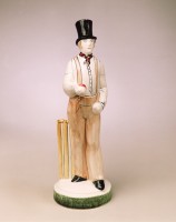 Rye Pottery's The Rye Cricketer - The Bowler James Lillywhite