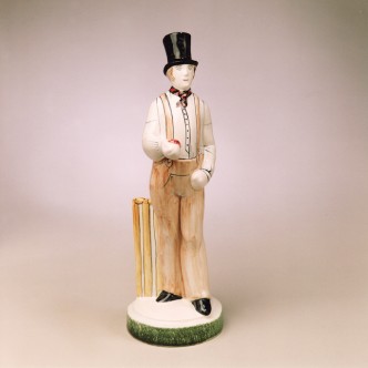 Rye Pottery's The Rye Cricketer - The Bowler James Lillywhite