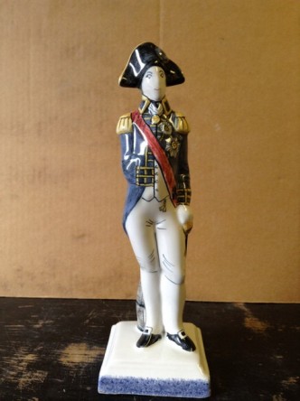 Hand made painted Admiral Nelson Lord Horatio Gift Naval Napoleonic History Buff Military Sailor Royal Navy