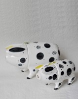 Traditional ceramic wedding Gift, hand made Sussex pig by Rye Pottery