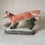 Country Fox Gift Hunting Rye Pottery - English Animals - Hand-made Ceramic Vixen or Fox Front Countryside figurine