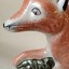 Country Fox Gift Hunting Rye Pottery - English Animals - Hand-made Ceramic Vixen or Fox