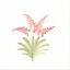 Rye Pottery Hand-painted Flower Tiles Lupins sm