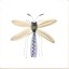 Rye Pottery - hand painted Dragonfly Tiles as seen on Grand Designs