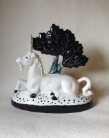 Hand made & hand painted Rye Pottery Ceramic Unicorn4