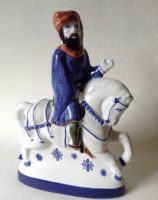 Canterbury Tales Chaucer Gift Rye Pottery Chaucer Canterbury Tales Collection Hand made and decorated The Knight The Knight's Tale
