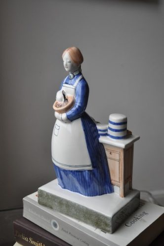 Rye Pottery - Hand made and painted English Figures Collection The Rye Cook Mrs Beeton