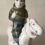 Rye Pottery Hand made and painted figures from Chaucer Canterbury Tales The Sergeant at Law1