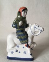 Rye Pottery Hand made and painted figures from Chaucer Canterbury Tales The Sergeant at Law1