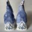 Pottery hand made Rabbit Hare Gift Spring Easter Home Table Decoration Country Kitchen English Countryside Delft