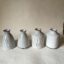 Hand thrown Little Terracotta Vases made by Rye Pottery