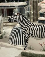 Kitch Quirky Ceramics - Rye Pottery Hand-made & painted Ceramic Pottery Zebra 3