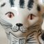 Rye Pottery Hand made and painted traditional ceramic pottery cats