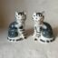 Rye Pottery Hand made and painted traditional ceramic pottery cats 3