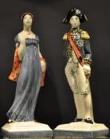Rye Pottery_Lord Nelson & Lady Emma Hamilton Ceramic Figures Sculptures_72